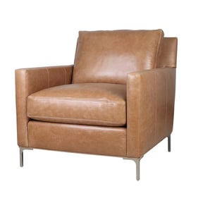 Spectra Home Turner Iceburg Cognac Chair