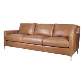 Spectra Home Turner Iceburg Cognac Sofa