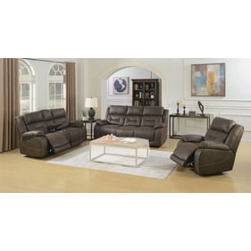 Steve Silver Aria Saddle Brown 3pc Living Room Set