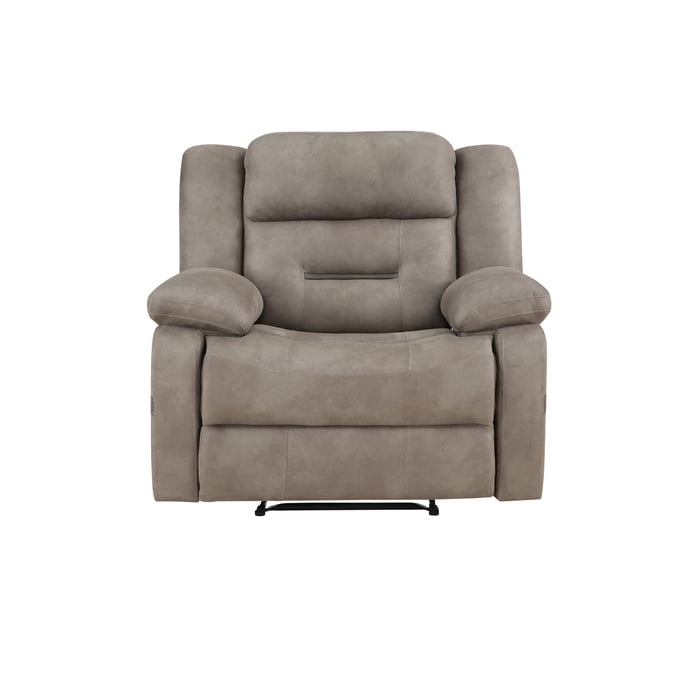 Steve Silver Abilene Tan Manual Recliner SSF-ABE900CN