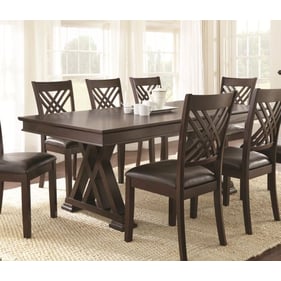 Steve Silver Adrian Merlot Cherry 7pc Dining Room Set