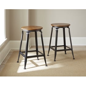 2 Steve Silver Adele Birch Counter Stools