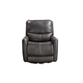 Steve Silver Athens Charcoal 360 Swivel Power Recliner