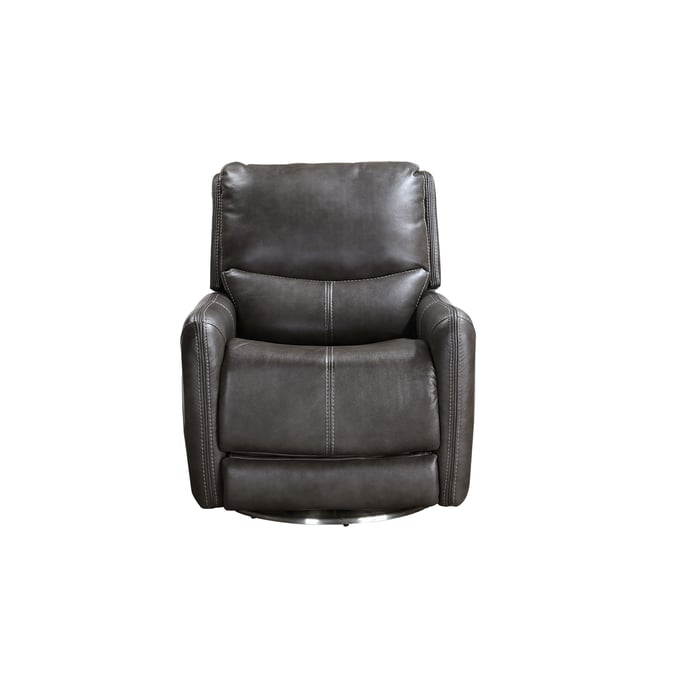 Steve Silver Athens Charcoal 360 Swivel Power Recliner SSF-AH850C