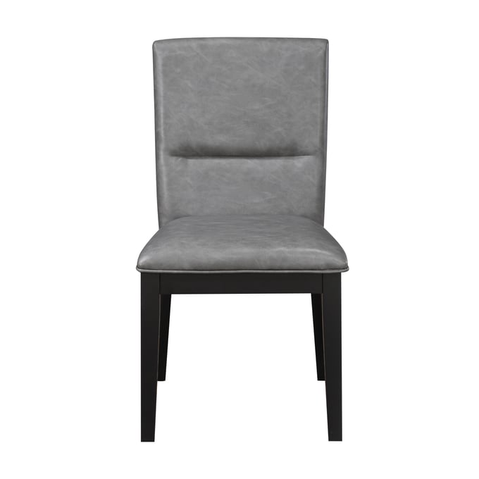 2 Steve Silver Amy Gray Side Chairs SSF-AMY4848S