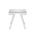 Alfresco Mirrored Top Square End Table