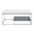 Aston White Marble Top Cocktail Table