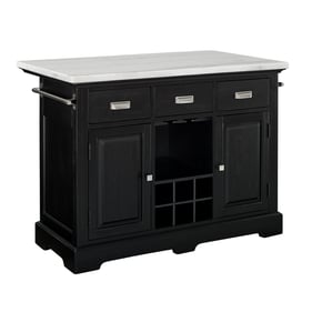 Steve Silver Aspen Ebony Kitchen Island