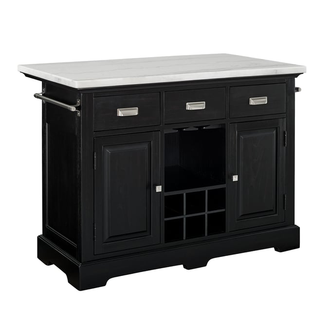 Steve Silver Aspen Ebony Kitchen Island SSF-AS380CKTB