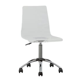 Steve Silver Arthur Acrylic Adjustable Swivel Chair