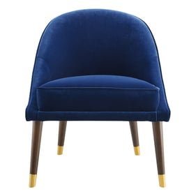 Steve Silver Avalon Sapphire Velvet Accent Chair