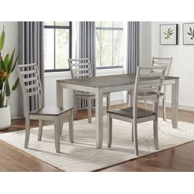 Steve Silver Abacus Smoky 5pc Dining Set