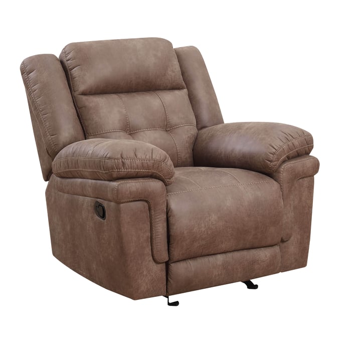 Steve Silver Anastasia Cocoa Glider Recliner Chair SSF-AT850CC