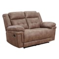 Anastasia Recliner Loveseat, Cocoa