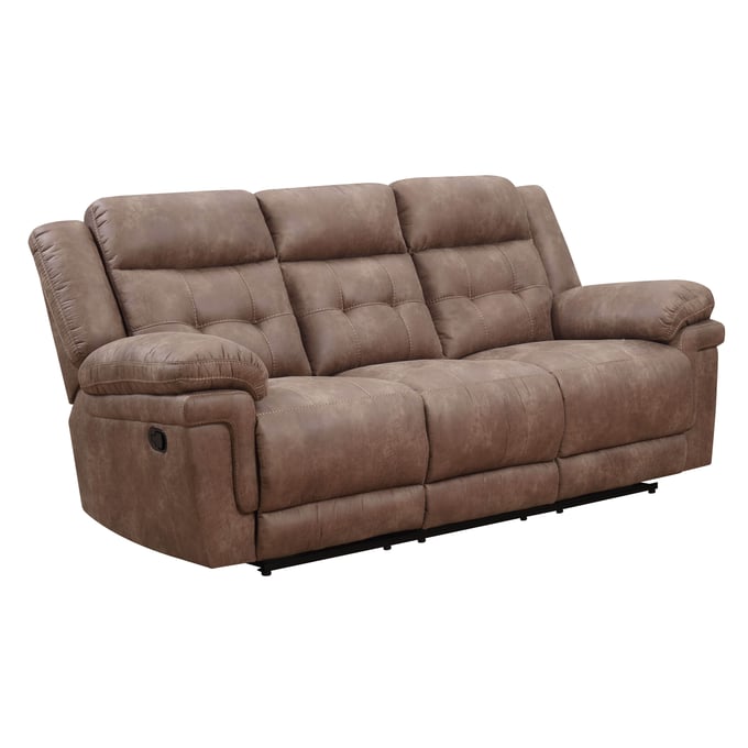 Steve Silver Anastasia Cocoa Recliner Sofa SSF-AT850SC