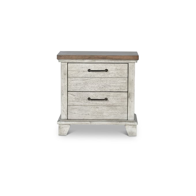 Steve Silver Bear Creek Whitewashed Grey Nightstand SSF-BC900NS