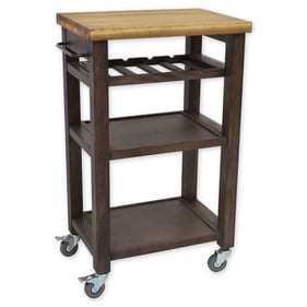 Steve Silver Belden Grey Kitchen Cart