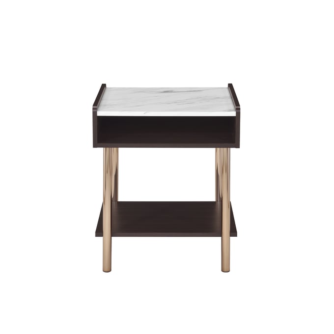 Steve Silver Carrie Walnut End Table SSF-CA300E