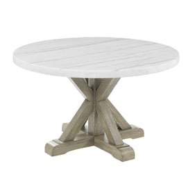 Steve Silver Carena White Round Table