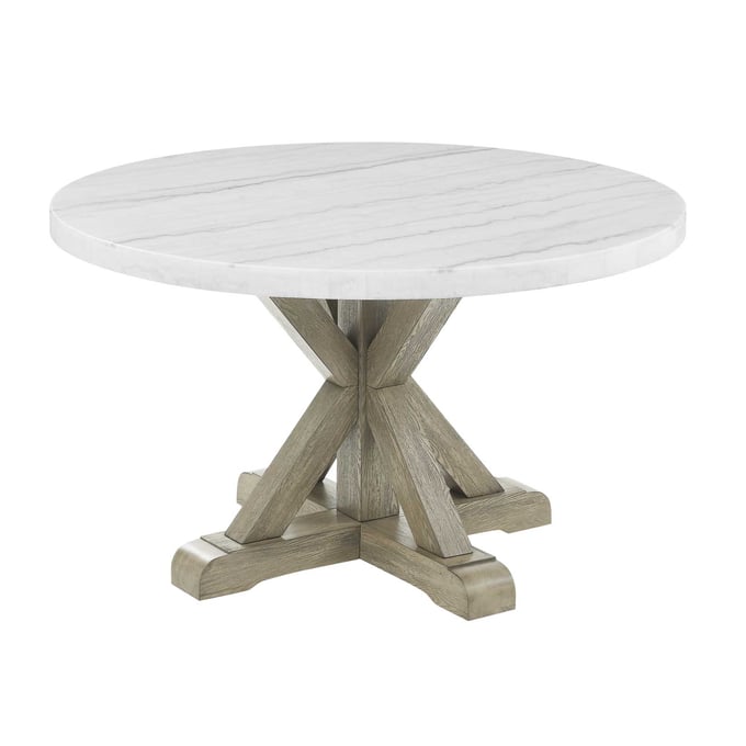 Steve Silver Carena White Round Table SSF-CA520-TB-D1PC