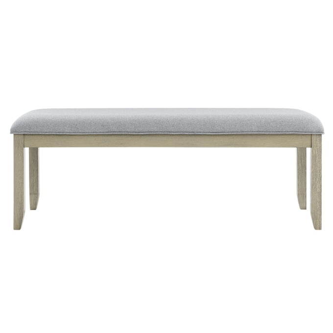 Steve Silver Carena Gray Backless Dining Bench SSF-CA520BNG