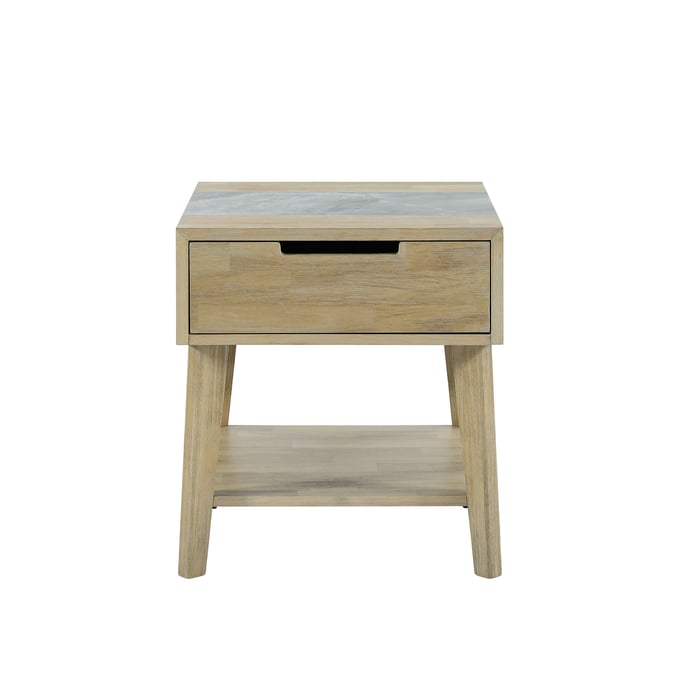 Steve Silver Calgary Natural End Table SSF-CG100E