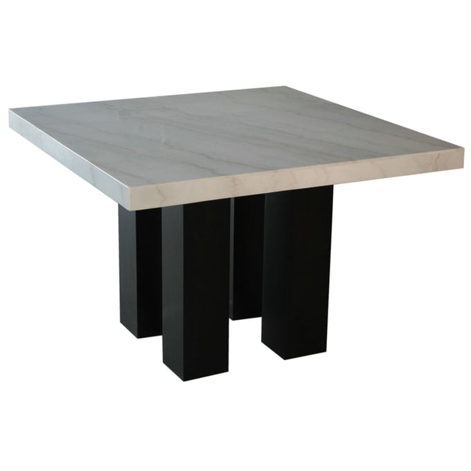 Steve Silver Camila White Square Counter Height Table SSF-CM540PTPB