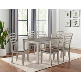 Steve Silver Abacus Smoky 7pc Dining Set