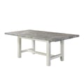 Canova Gray Marble Top Dining Table