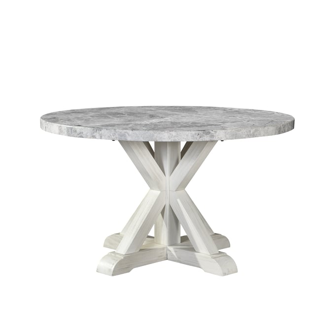 Steve Silver Canova Gray Round Dining Table SSF-CV520-DT