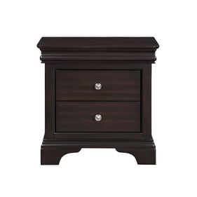 Steve Silver Dominique Merlot Nightstand