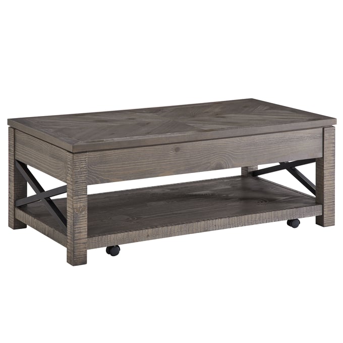 Steve Silver Dexter Driftwood Lift Top Cocktail Table SSF-DX300CL