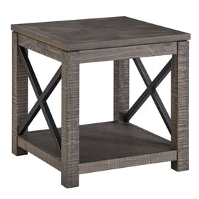 Steve Silver Dexter Driftwood Square End Table