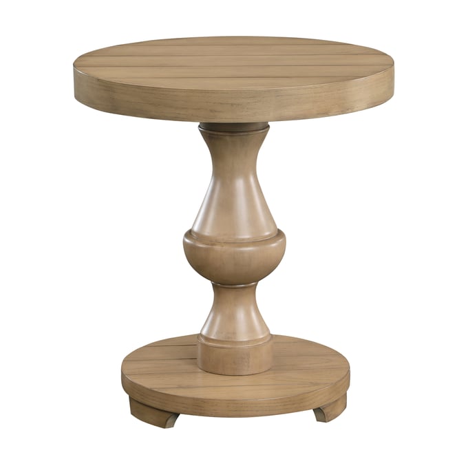 Steve Silver Dory Sand Round End Table SSF-DY200TER