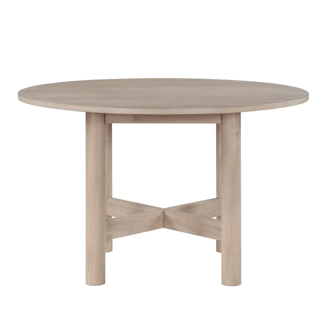 Steve Silver Gabby Washed Oak Round Table SSF-GAB4848T