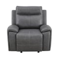 Gaston Manual Chair Grey w/ Glider