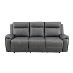 Steve Silver Gaston Gray Manual Sofa