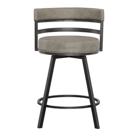 Steve Silver Gene Pebble Swivel Counter Stool