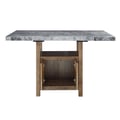 Grayson Gray Marble Counter Table