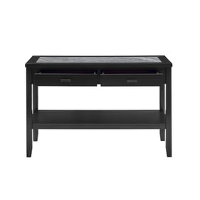 Steve Silver Garvine Ebony Gray Sofa Table