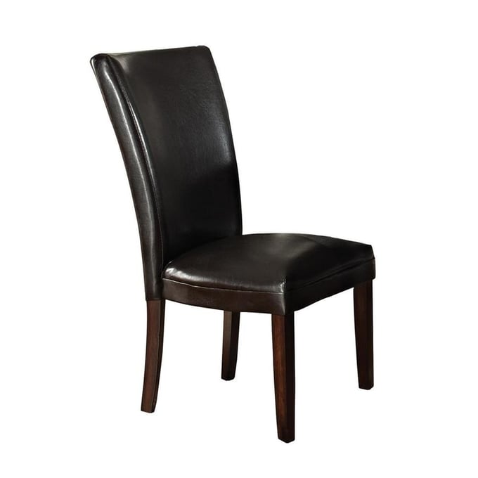 2 Steve Silver Hartford Brown Espresso Bonded Chairs SSF-HF500BR