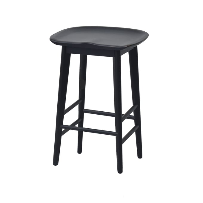 Steve Silver Hilton Black Counter Stool SSF-HI600CSB