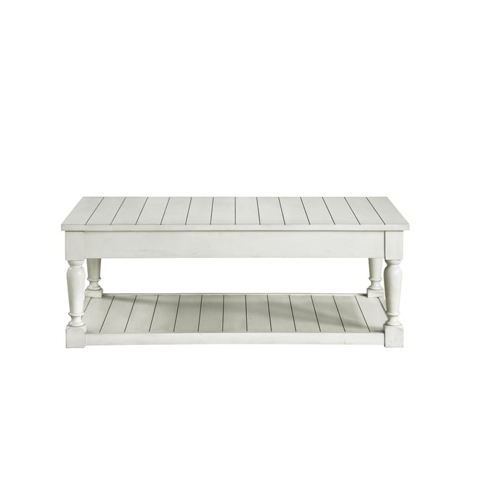 Steve Silver Hemingway Cathedral White Lift Top Coffee Table SSF-HM100C