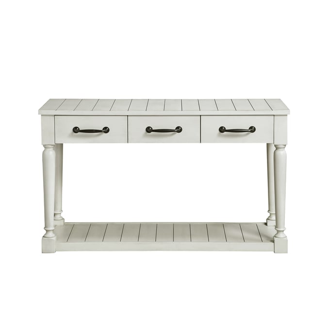 Steve Silver Hemingway Cathedral White Sofa Table SSF-HM100S