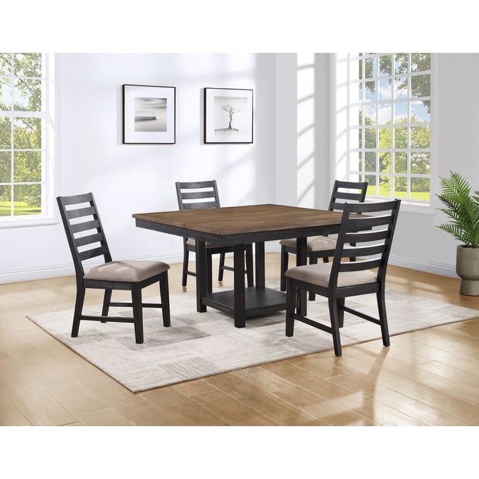 Steve Silver Harington Ebony 5pc Dining Room Set SSF-HO500-DR-S1