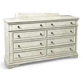 Steve Silver Highland Park Cathedral White Dresser