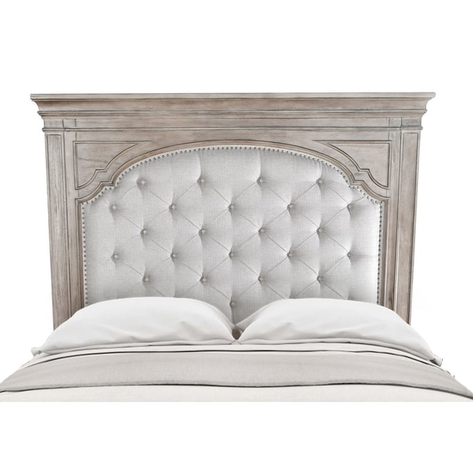 Steve Silver Highland Park Waxed Driftwood Queen Headboard SSF-HP900QHBD