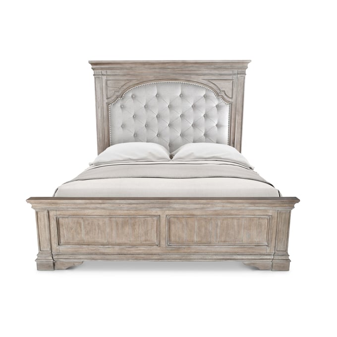 Steve Silver Highland Park Waxed Driftwood Queen Bed SSF-HP900QBD