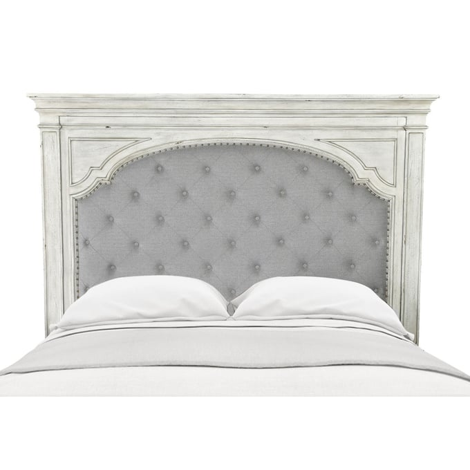 Steve Silver Highland Park Cathedral White Queen Headboard SSF-HP900QHBW