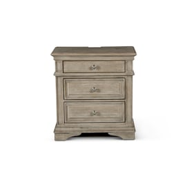 Steve Silver Highland Park Waxed Driftwood Nightstand